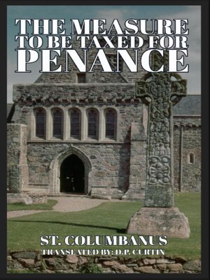 cover image of The Measure to be Taxed for Penance